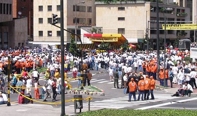 No Mas demonstration