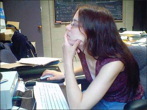 Bad posture!